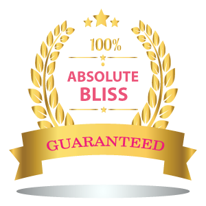 The Bliss Massage Guarantee when you contact us